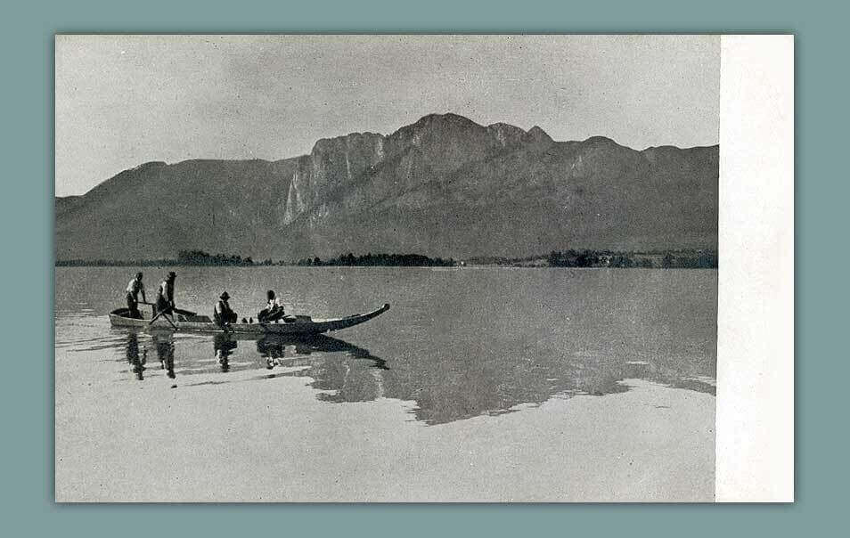 006_Mondsee-Blick-gegen-die-Drachenwand._-_Illust-Prospekt-u.-Kartenbriefverlag.-Druck-Zaunrith-Salzburg__25219