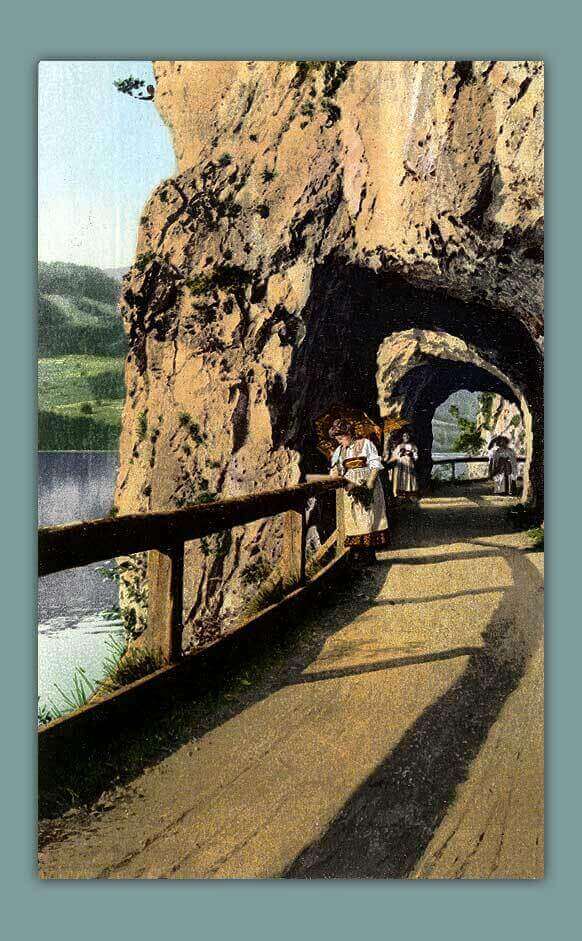 011_Tunnel-an-der-Kienbergwand-W.Pokorny-Mondsee-1909.