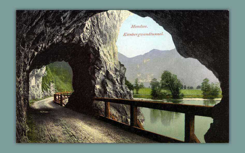 013_Mondsee.-Kienbergwandtunnel.-1906-F.-E.-Brandt-in-Gmunden-Photochromiekarte.-333