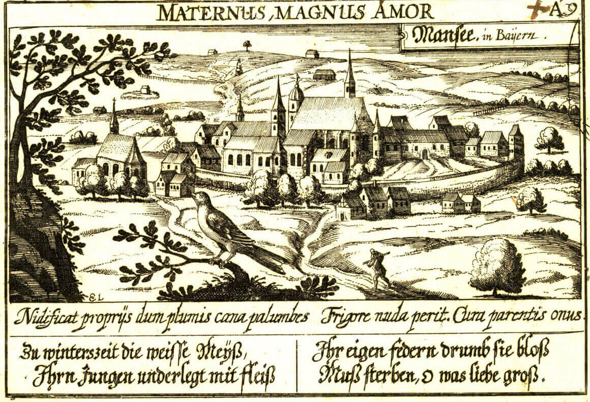 Mansee in Bayern 1638 Daniel Meisner