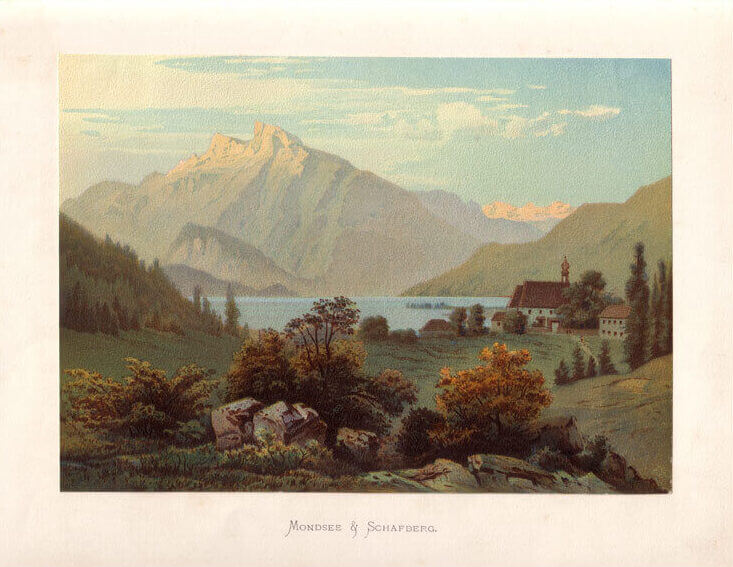 019_Mondsee_und_Schafberg_-_erschienen_1890-1