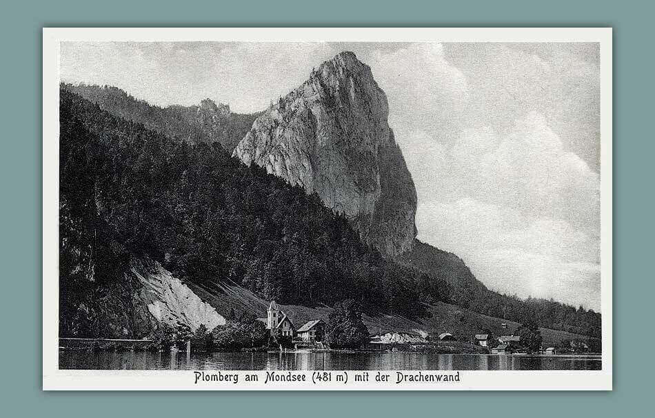 019_Plomberg-am-Mondsee-481-m-mit-der-Drachenwand-Stengel-Co.-G.-m.-b.-H.-Dresden-2675-gelaufen-1924