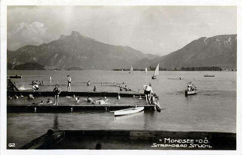 024_-Mondsee-.O.-OE.-Strandbad-Stuchl._-_gelaufen_1930