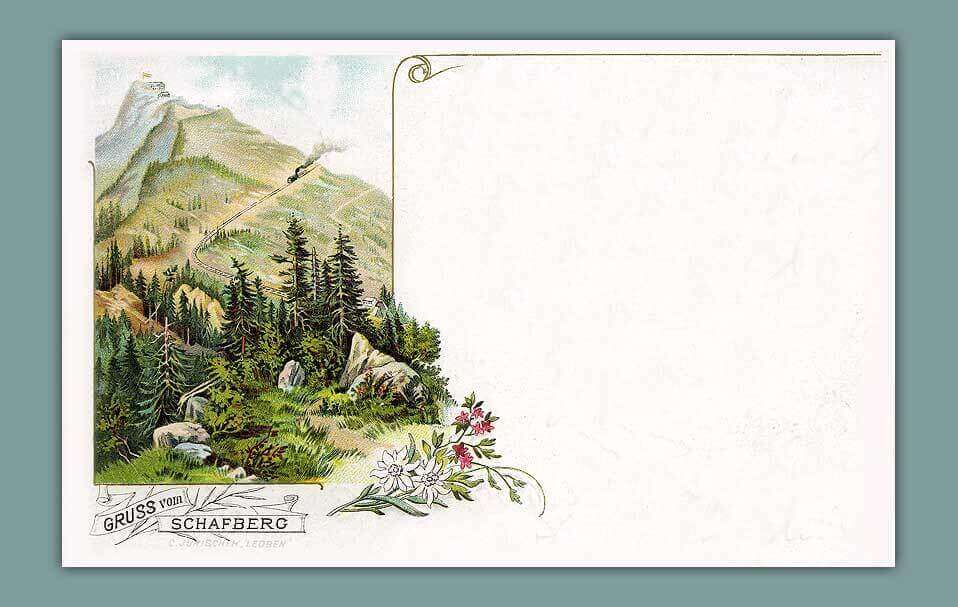 024_Gruss-vom-Schafberg-C.-Jurischek-Leoben-gelaufen-1896