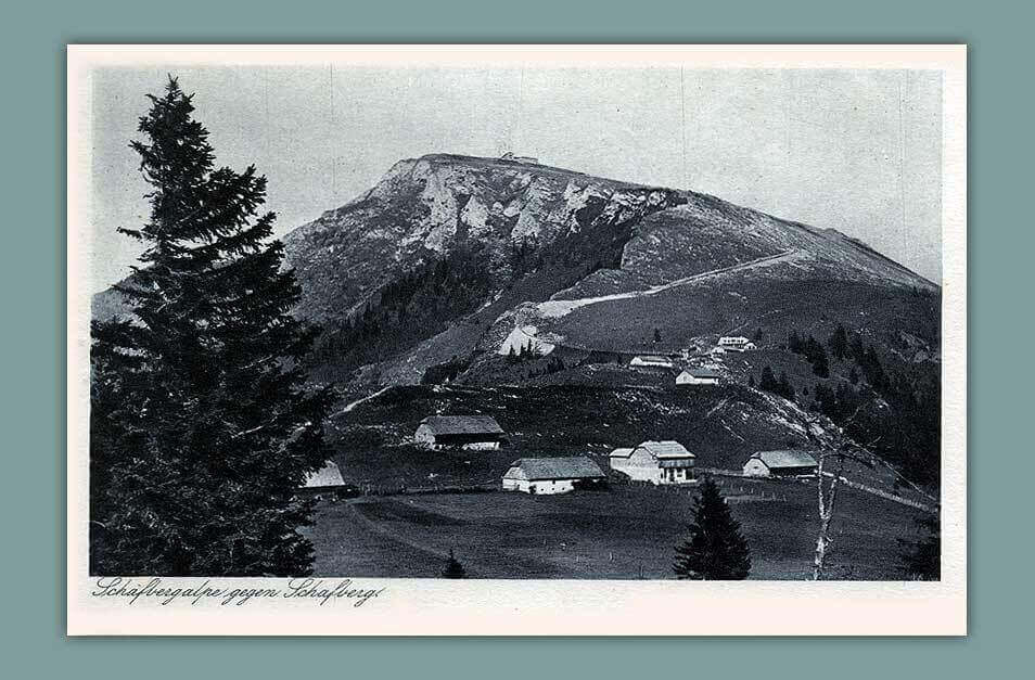 035_Schafbergalpe-gegen-Schafberg.-Kupferdruckkarte-Nr.-3287-Kunstanstalt-Karl-Jurischek-Salzburg.