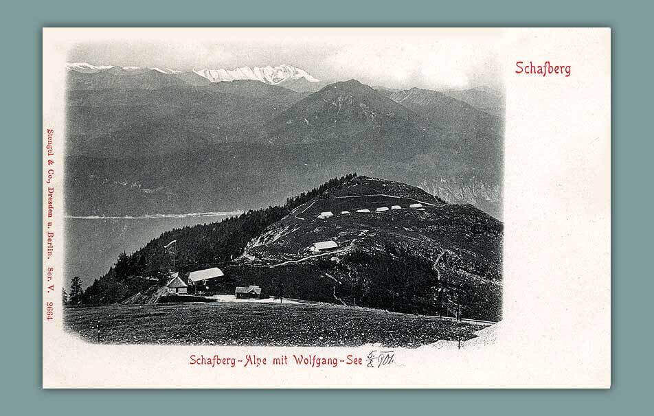 036_Schafberg-___Schafberg-Alpe-mit-Wolfgangsee-Stengel-Co.-Dresden-u.-Berlin.-Ser.-V.-2664-