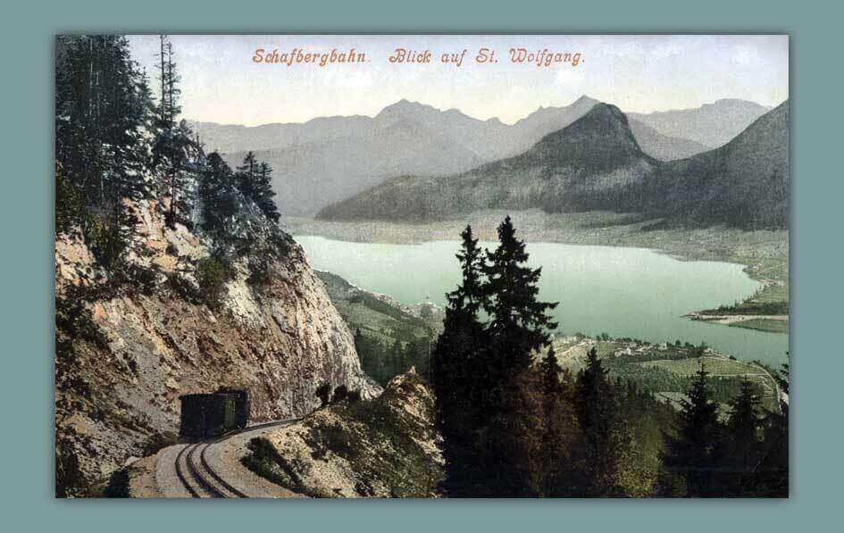 041_Schafbergbahn._Blick-auf-St.-Wolfgang-1906-F.-E.-Brandt-in-Gmunden-Photochromiekarte.-232