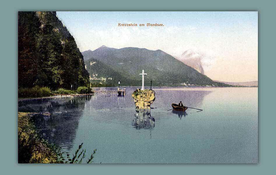 061_Kreuzstein-am-Mondsee-W.-Pokorny-Mondsee.-1909._