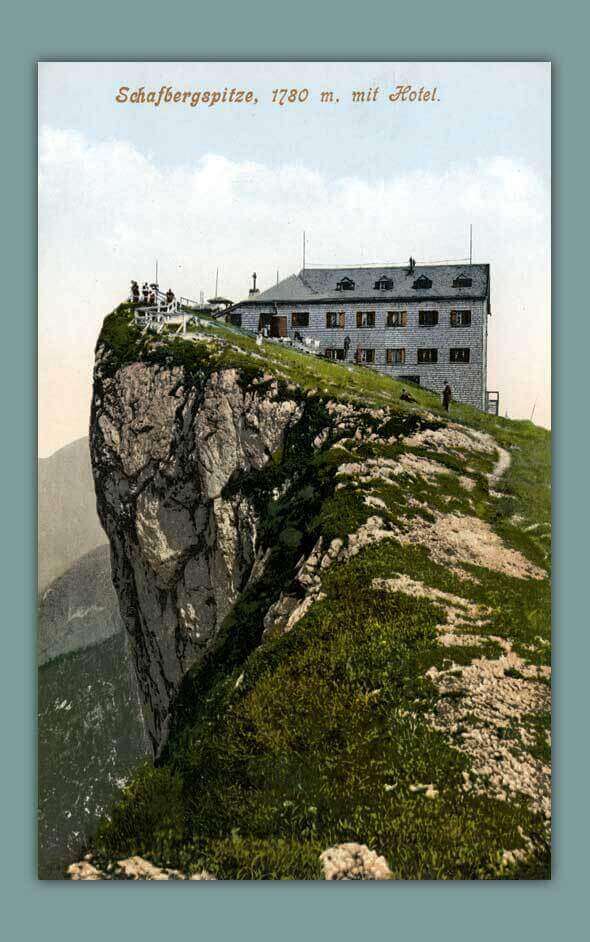 076_Schafbergspitze-1780-m.-mit-Hotel.-F.-E.-Brandt-in-Gmunden.-Photochromiekarte-No.-568