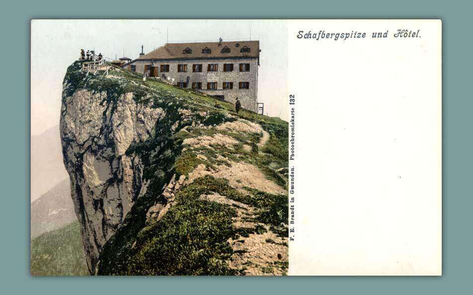 094_Schafbergspitze-und-Hotel.-F.-E.-Brandt-in-Gmunden.-Photochromiekarte-132