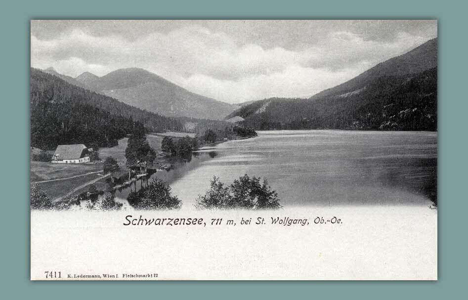 108_Schwarzensee-711-m-bei-St.-Wolfgang-Ob.-Oe.-7411-L.-Ledermann-Wien-I-Fleischmarkt-12