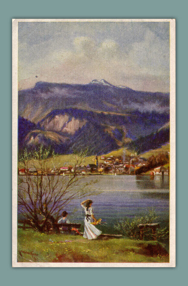 Salzkammergut-Kunstkarte-St.-Gilgen-am-Abersee