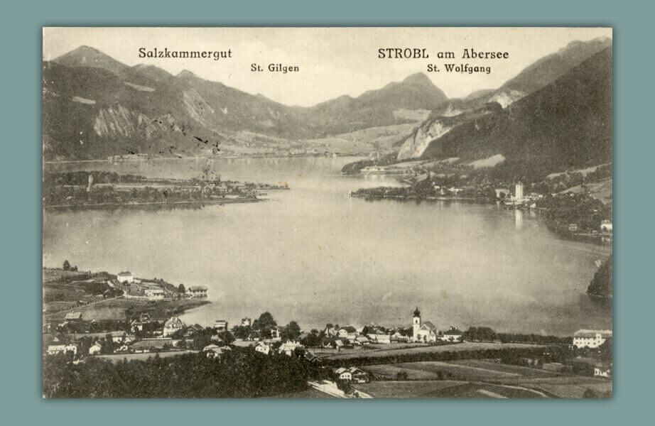 Salzkammergut-St.Gilgen-Strobl-am-Abersee-St.Wolfgang