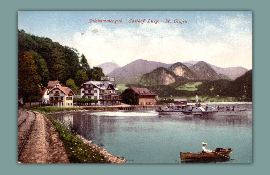 Salzkammergut.-Gasthof-Lueg.-St.Gilgen