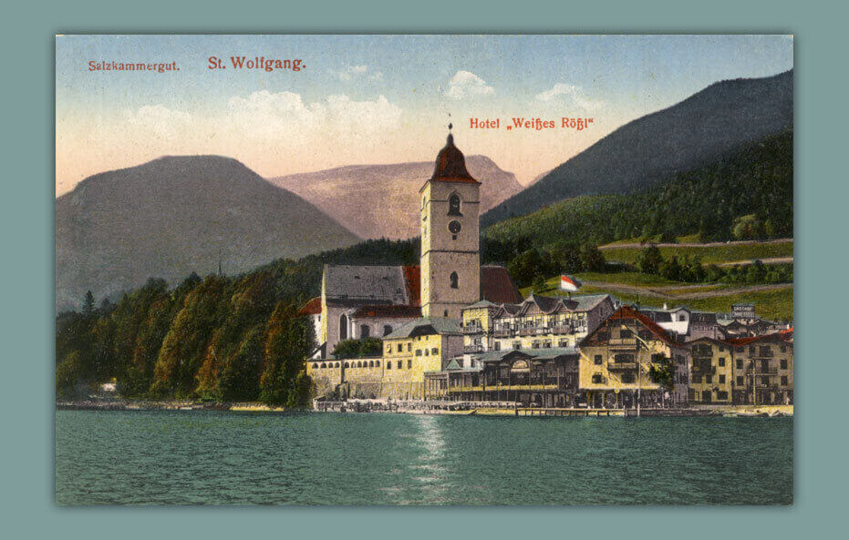 Salzkammergut.-St.-Wolfgang.-Hotel-Weisses-Roessl