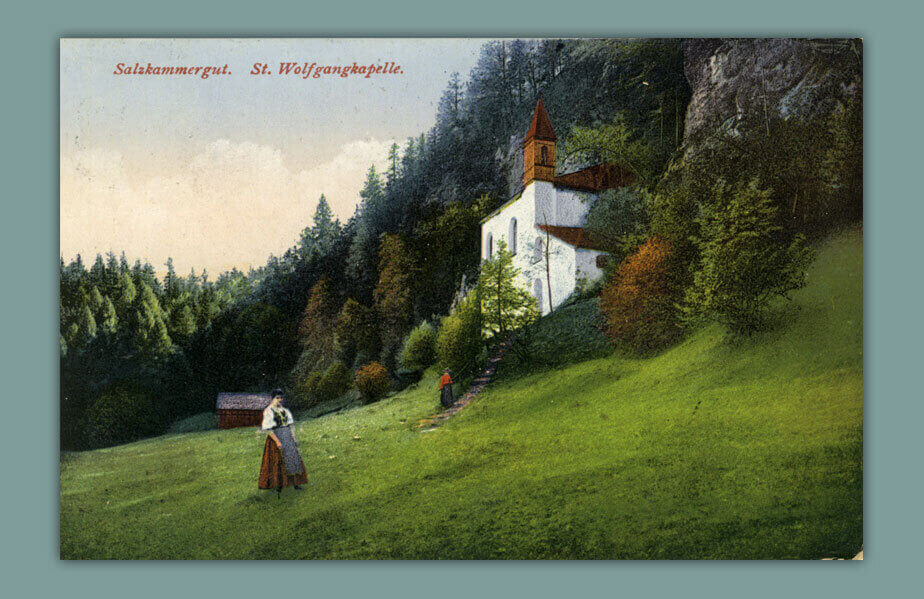 Salzkammergut.-St.-Wolfgangkapelle.