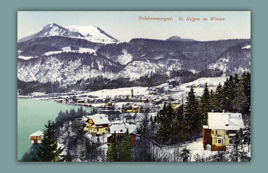 Salzkammergut.-St.Gilgen-im-Winter