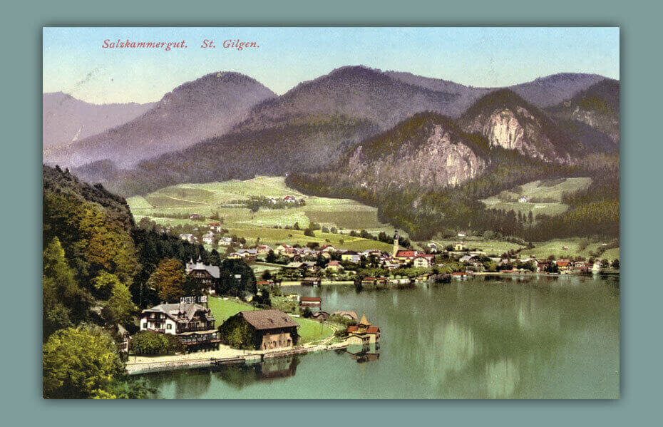 Salzkammergut.-St.Gilgen