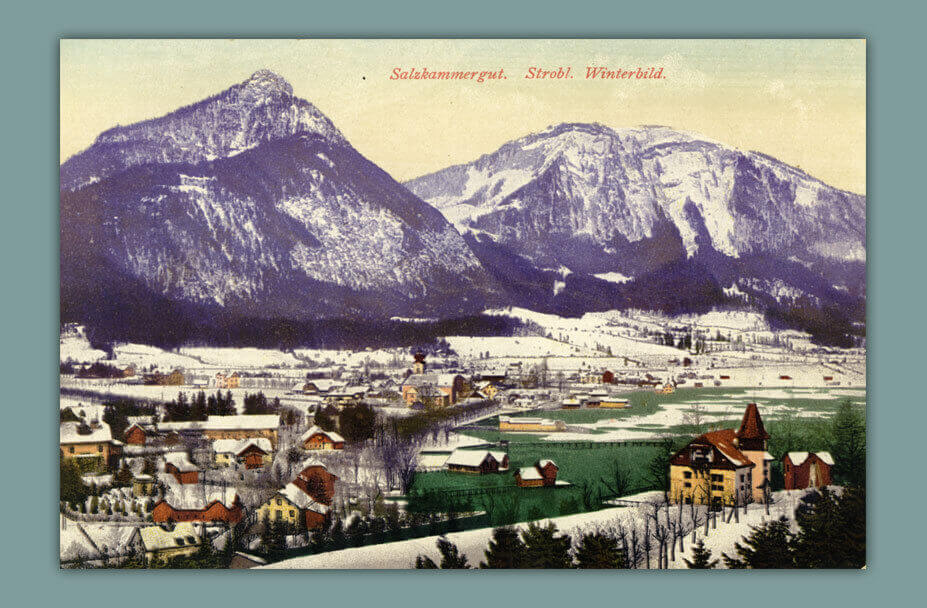 Salzkammergut.-Strobl.-Winterbild-