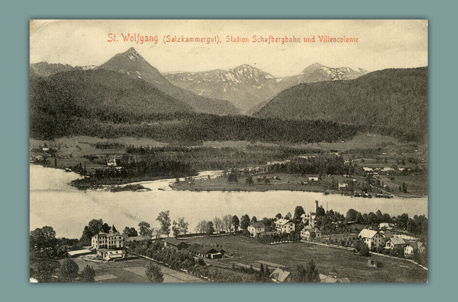 St.-Wolfgang-Salzkammergut-Station-Schafbergbahn-und-Villencolonie