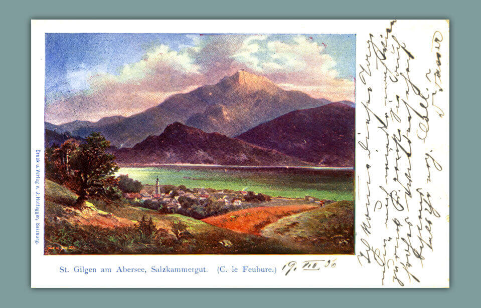 St.Gilgen-am-Abersee-Salzkammergut.-C.le-Feubure