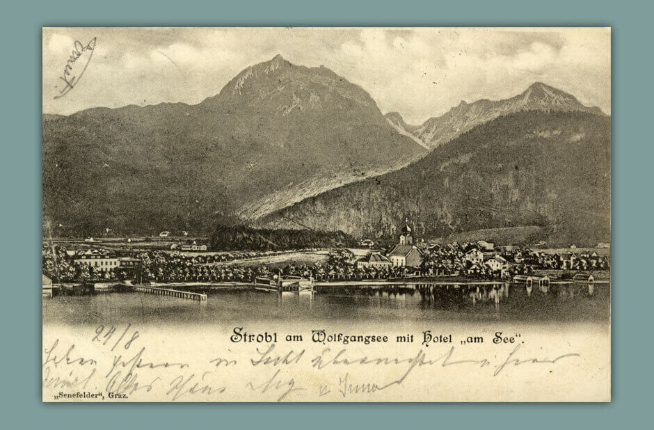 Strobl-am-Wolfgangsee-mit-Hotel-am-See