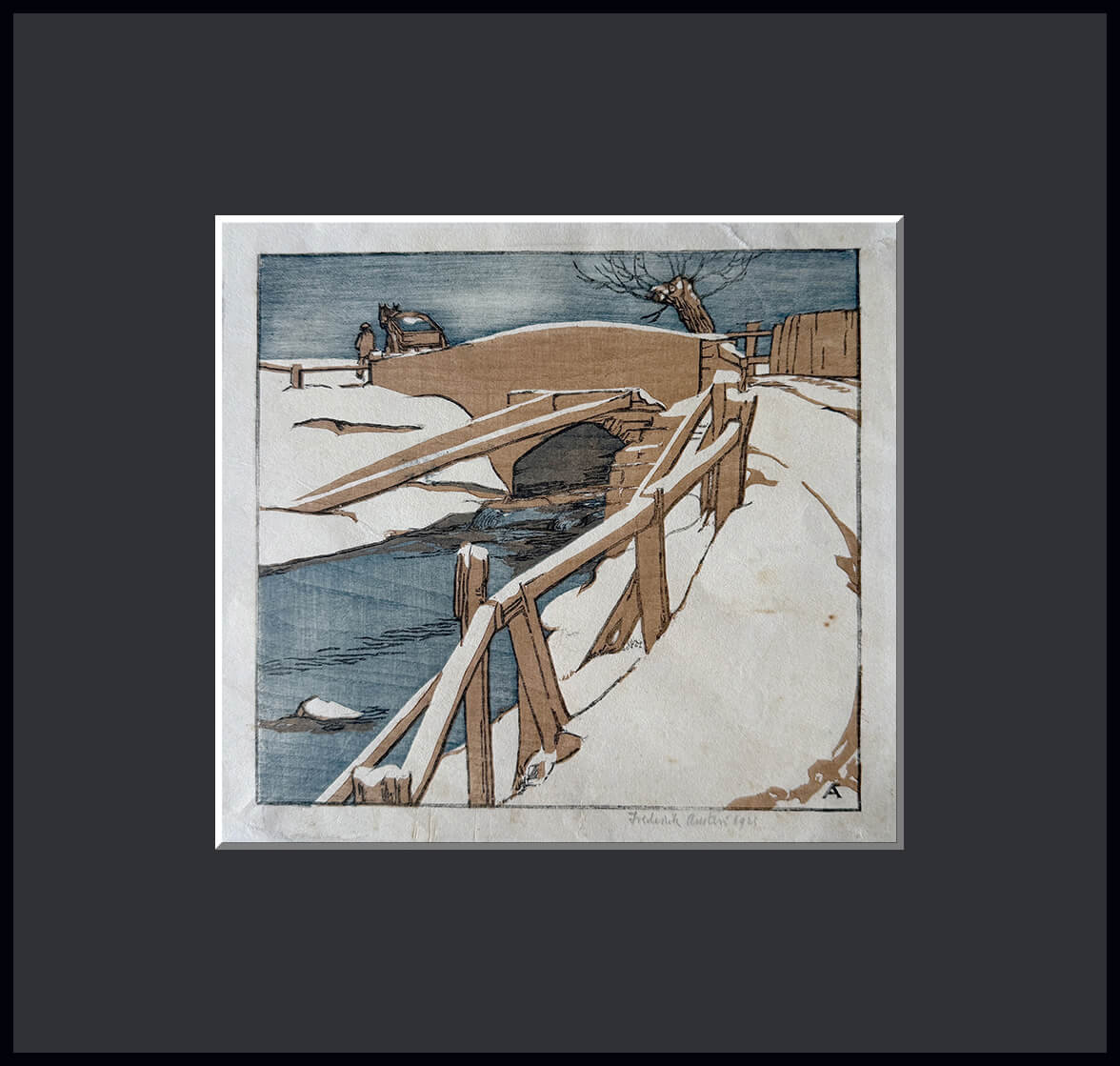 Austin Frederick George Winter Scene 2c