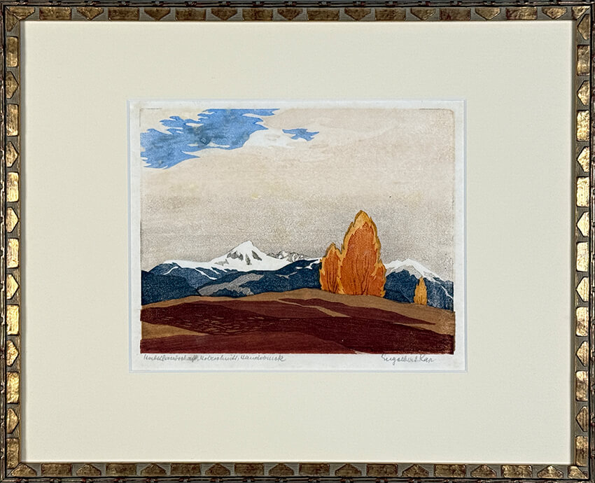 Lap Engelbert Herbstlandschaft