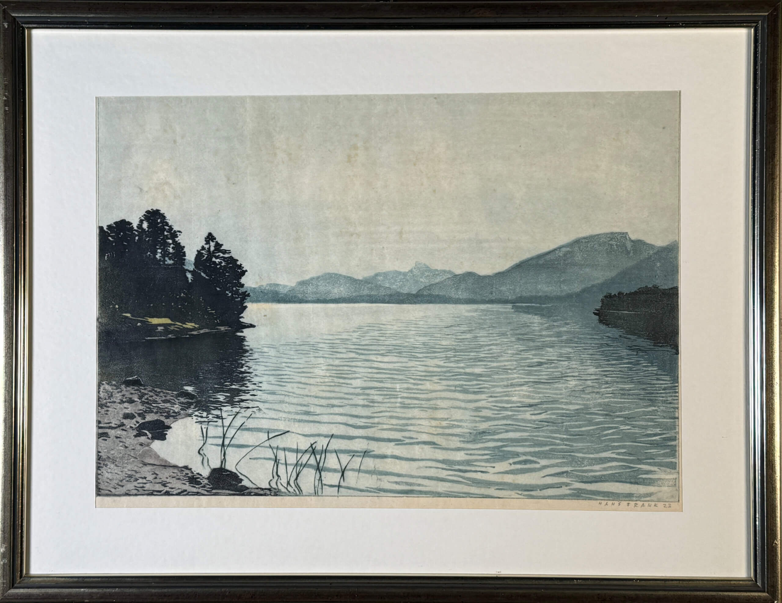 Frank Hans Blick über den Mondsee